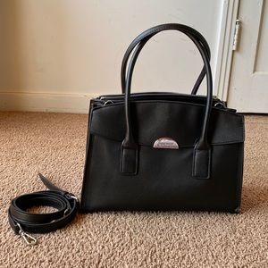Nine West Black Satchel Purse